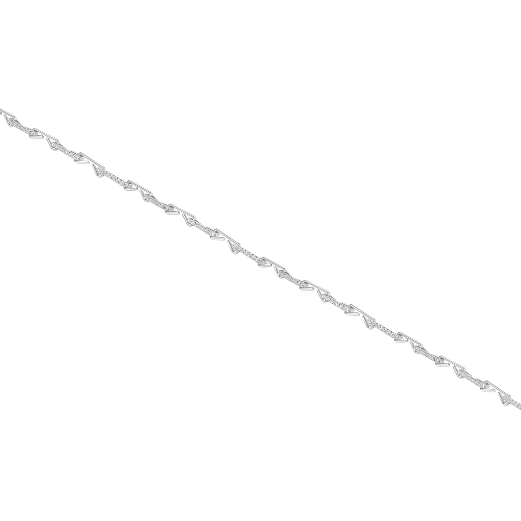 DIAMOND STAPLE BRACELET